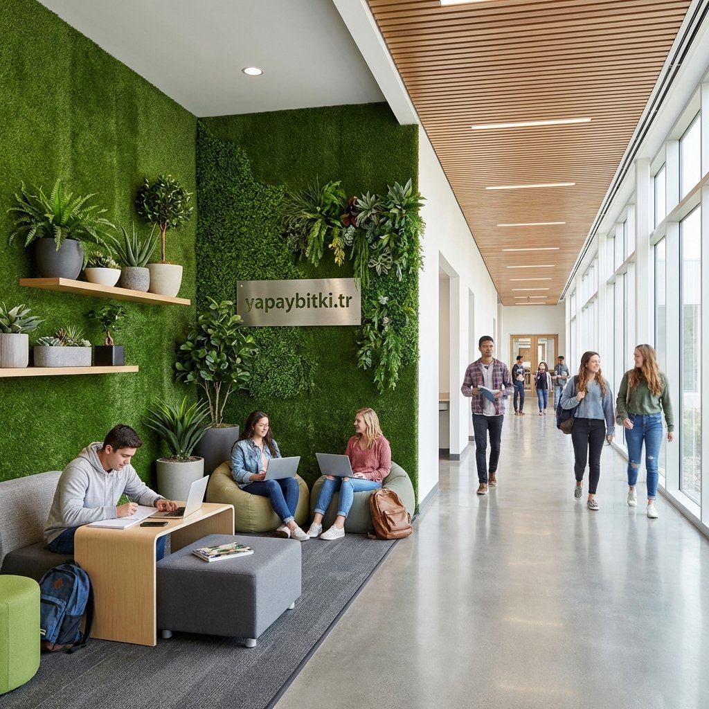 Eğitim kurumu yapay bitki projesi